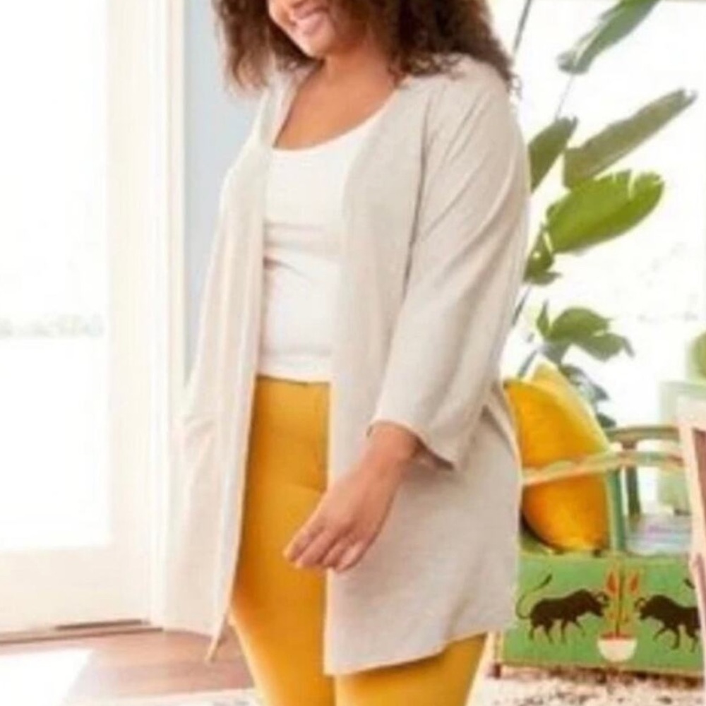 NWT Anthropologie Donni. Open Front Cardigan